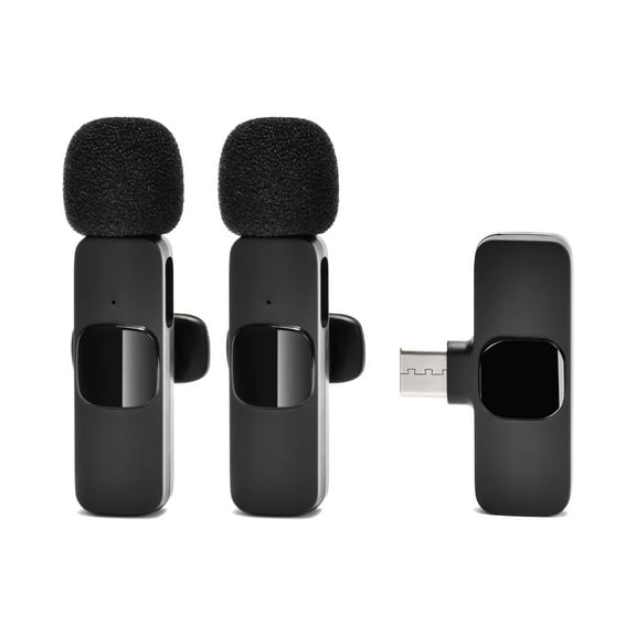 Core Innovations Wireless Lavalier Microphones - Plug & Play Wireless Mic, Noise Cancellation, Content Creation, Podcasts & More