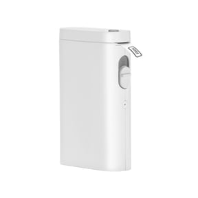 Core Innovations Wireless Bluetooth Portable Label Maker with Built-in Cutter and Starter Rolls
