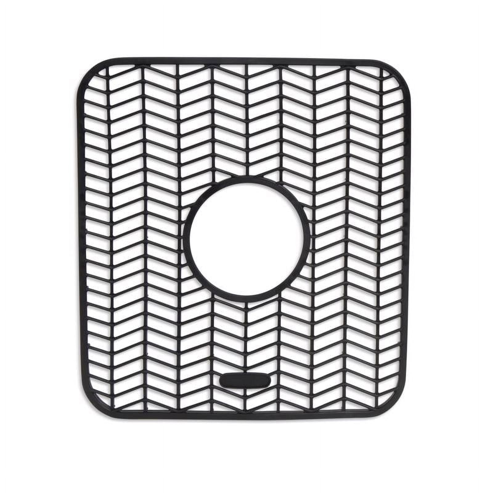 Core Kitchen 12 in. L X 13 in. W X 0.19 in. H Silicone Sink Mat ...