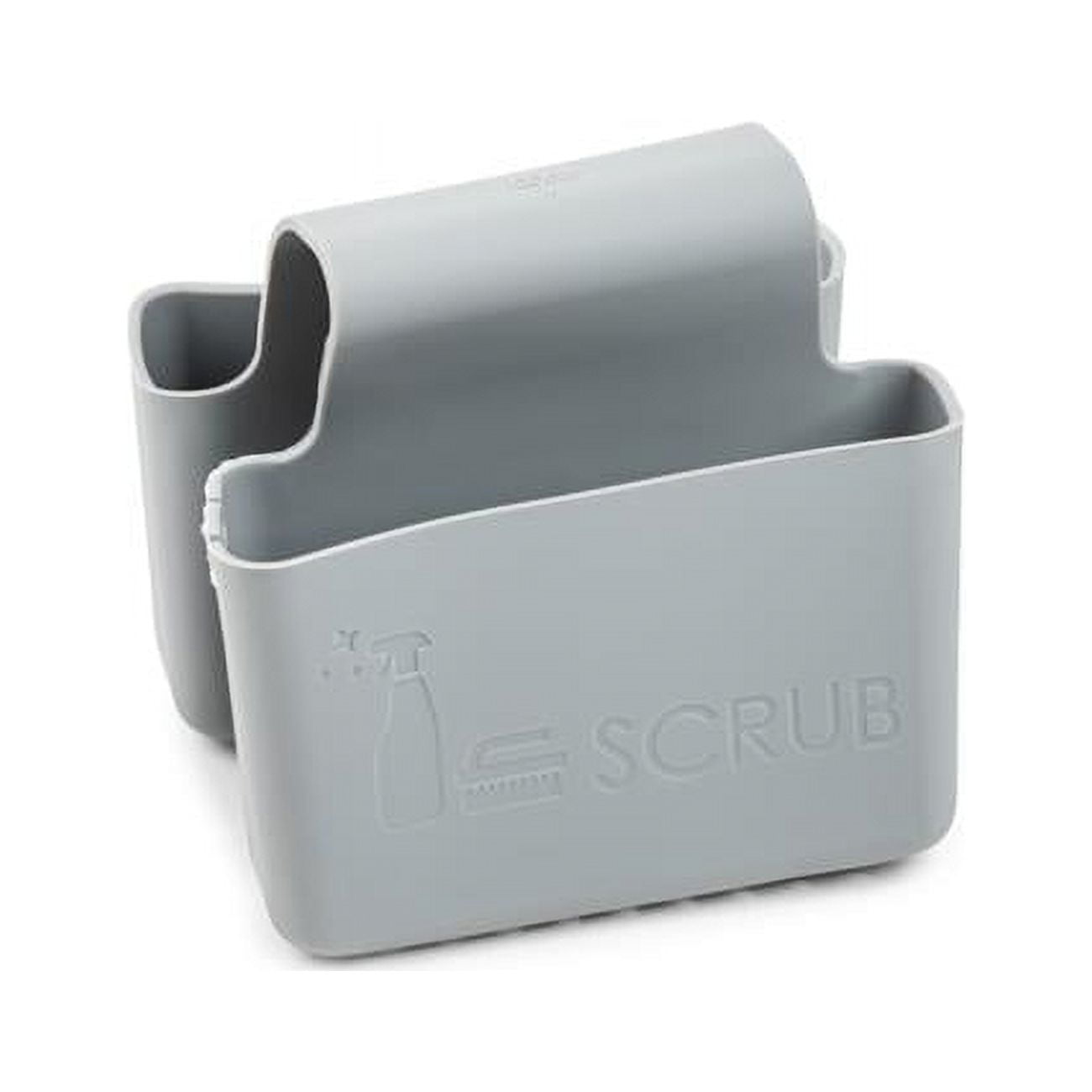 Core Kitchen Gray Rubber Sink Saddle Caddy