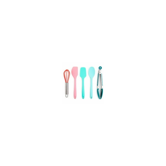 Core Kitchen 44962-TV 5-Pc. Mini Silicone Utensil Set - Quantity 1
