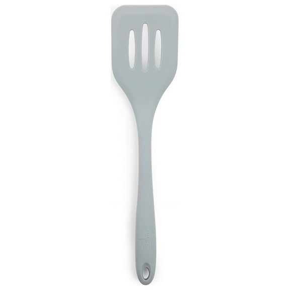 Core Kitchen Silver Silicone Slotted Turner