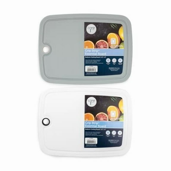 Core Kitchen Grip Strip 12 in. L X 9 in. W X 0.5 in. Polypropylene Cutting Board