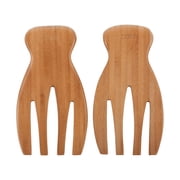 Core Kitchen Brown Bamboo Salad Forks