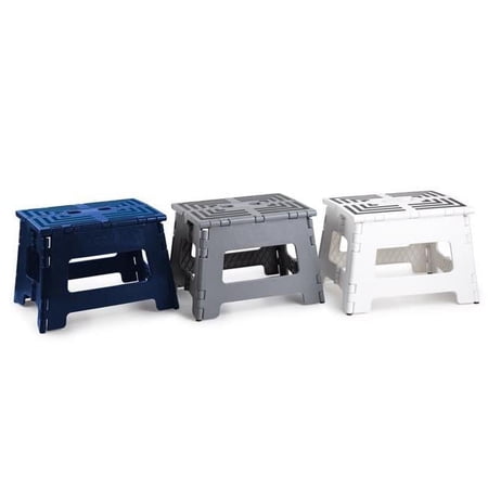 Core Kitchen 8107102 9 x 9 x 12 in. 250 lbs Capacity 2 Step Plastic Folding Step Stool - Pack of 6
