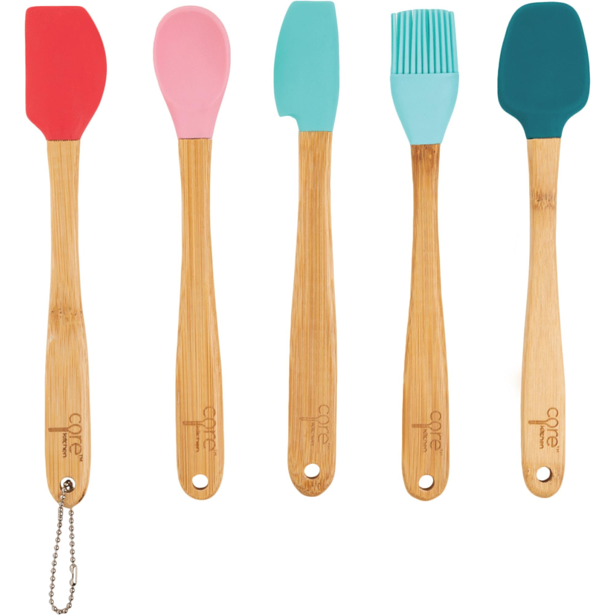  CORE KITCHEN MINI UTENSIL SET (3 pcs) includeds spoontula, all  purpose spoontula & pointed spatula.: Home & Kitchen