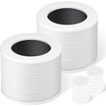 thumbnail image 1 of 2 Pack Core Mini Replacement Filter Compatible with LEVOIT Core Mini and Core Mini-P Air Purifier, 3-in-1 High-Efficiency Activated Carbon Filter, Core Mini-RF, with 12 Fragrance Sponges, 1 of 7