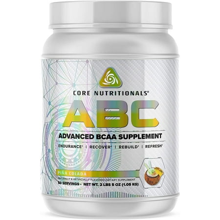 Core Nutritionals ABC Advanced BCAA Supplement 50 Servings (Pina Colada)