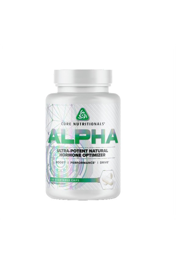 Alpha Platinum Ultra-Potent Natural Hormone Optimizer, Anabolic Testosterone Booster and Estrogen Blocker, (56 Capsules)