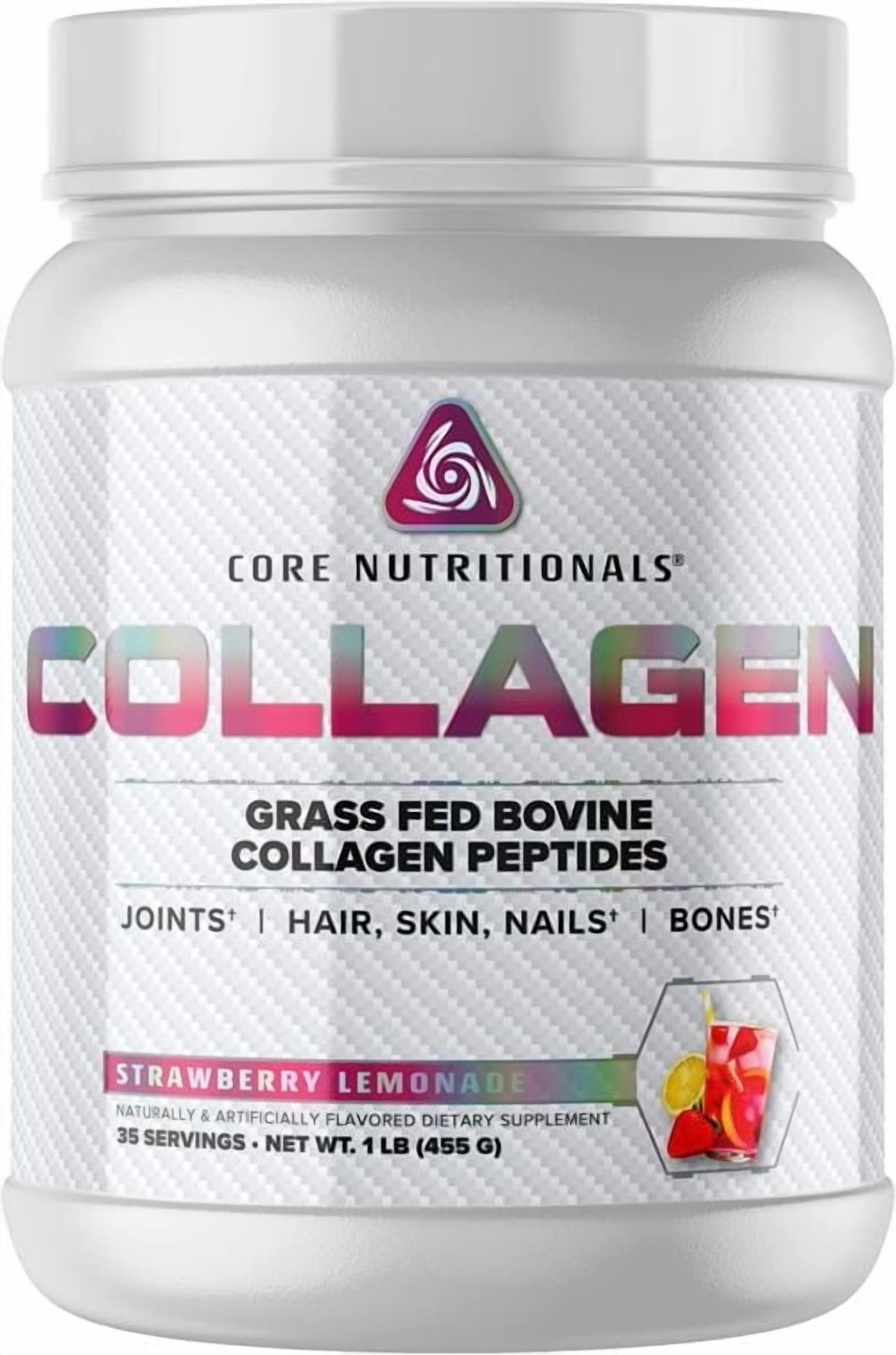 Core Nutritionals Collagen Grass Fed Bovine Collagen Peptides - 41 Servings
