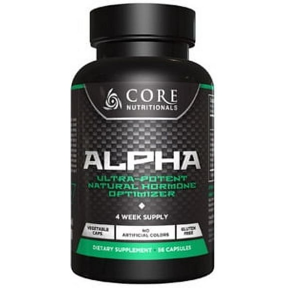 Core Nutritionals Core Alpha - 56 Capsules (D-Aspartic Acid (DAA))