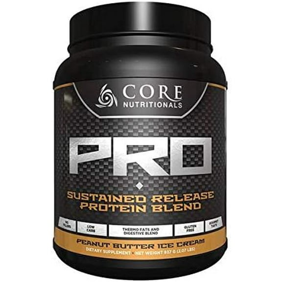 Core Nutritionals Core PRO - 29 Servings Peanut Butter Ice Cream (Protein With Digestive Aids)
