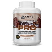 Core Nutritionals Pro Sustained Release Protein Blend, Digestive Enzyme Blend, 25G Protein, Low Carb, 61 Servings Death By Chocolate