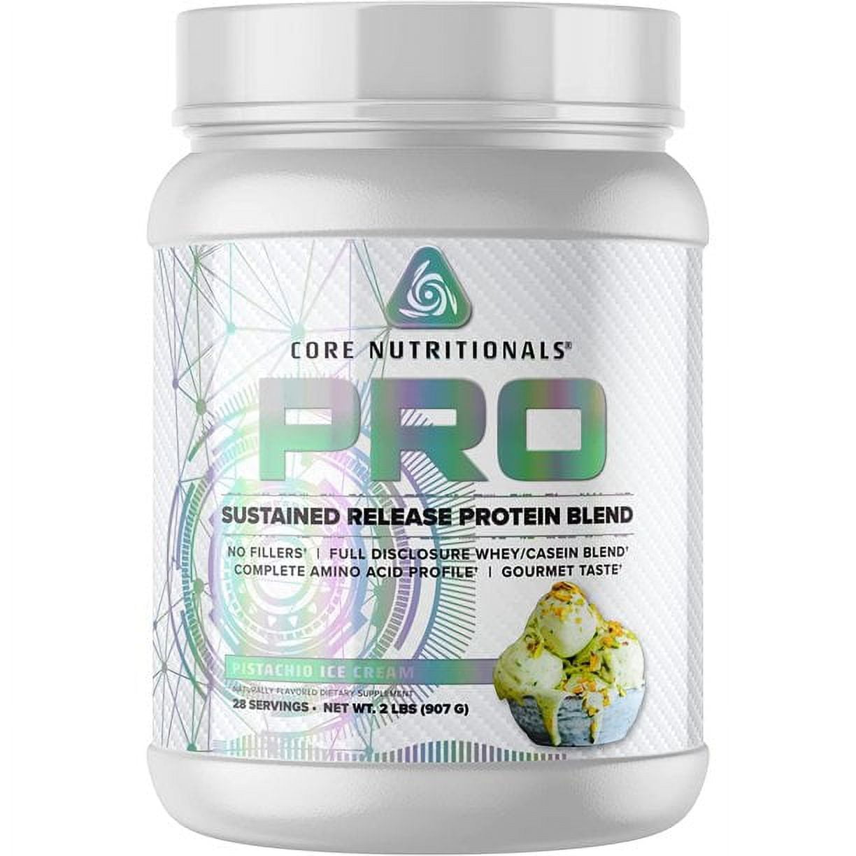 Core Nutritionals Pro Sustained Release Protein Blend, Digestive Enzyme