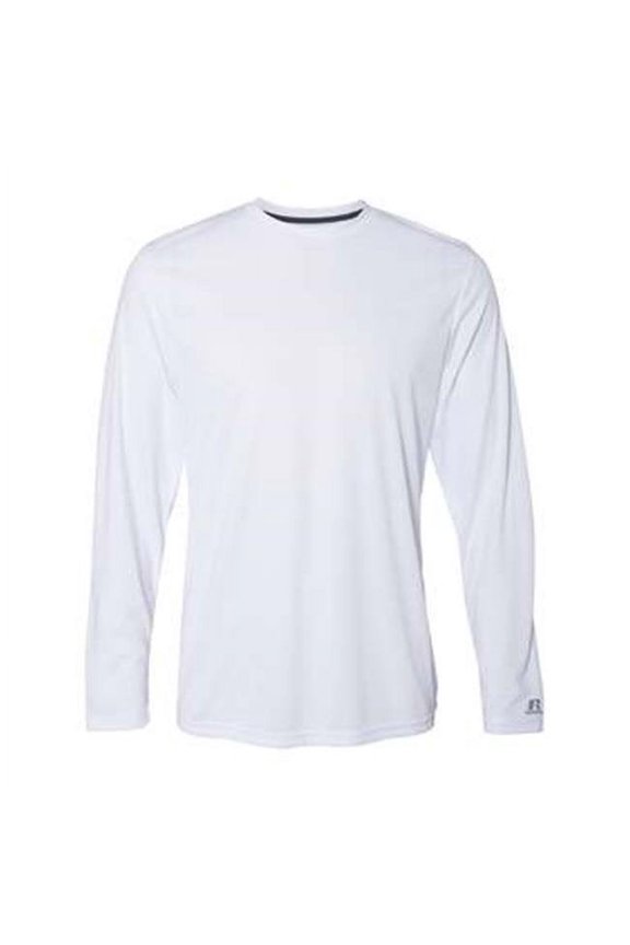 Core Performance Long Sleeve T-Shirt, White - 3XL
