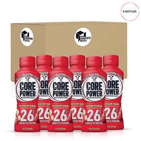 Fairlife Core Power Elite High Protein Shakes, Strawberry Banana, 14 oz Bottles, Pack of 6