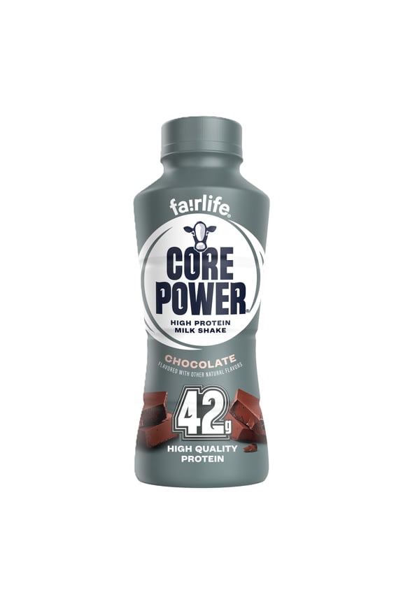 High Protein Shake, Chocolate, 42g Bottle, 14 fl oz