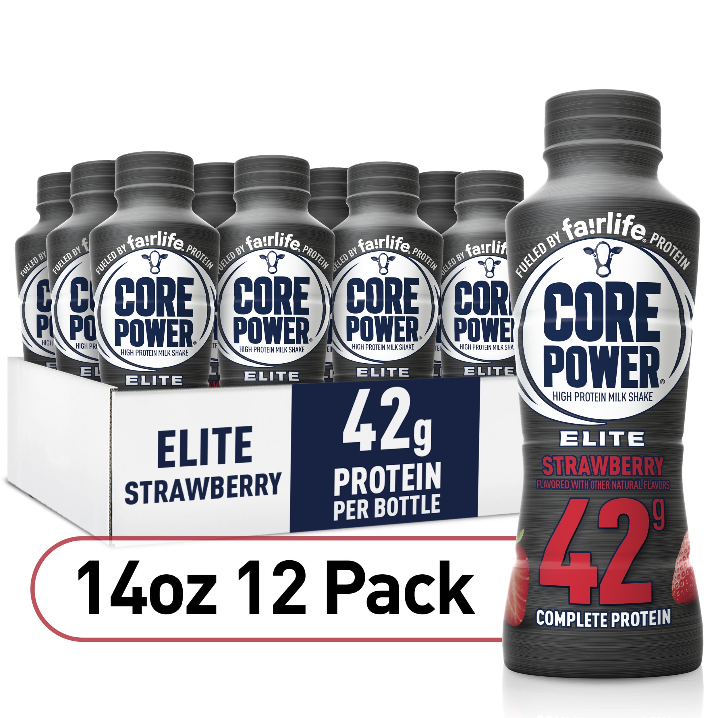 Core Power Elite High Protein Shake with 42g Protein by fairlife Milk ...