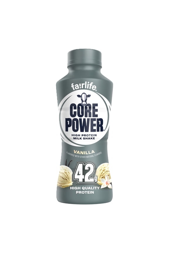 High Protein Shake, Vanilla, 42g Bottle, 14 fl oz