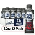 thumbnail image 1 of Core Power Elite High Protein Shake with 42g Protein by fairlife, Strawberry, 14 fl oz, 12 Count, 1 of 9