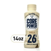 Core Power Protein Shake with 26g Protein by Milk, Vanilla, 14 fl oz