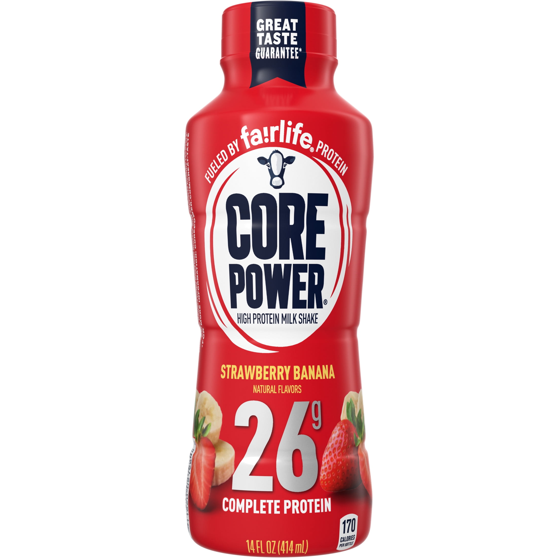 Fairlife Core Power Protein Shake - 26g, Strawberry Banana, Recover ...
