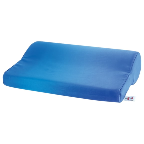 Core Products AB Contour Cervical Support Pillow, Satin - Blue