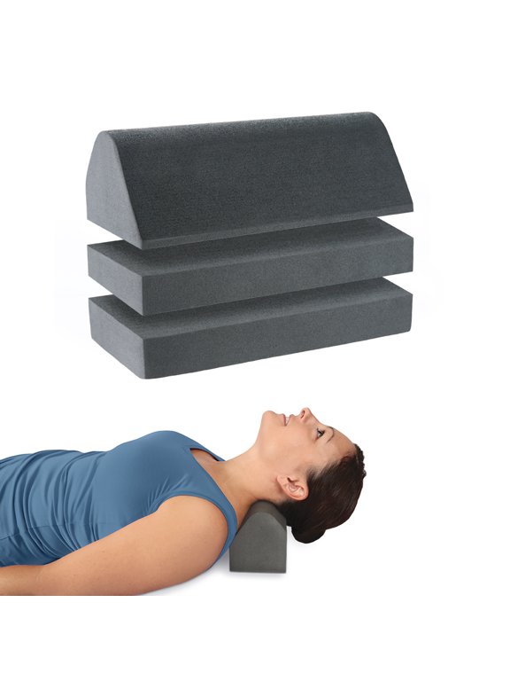 Apex Orthosis Cervical Traction Device - Neck Stretcher, Neck & Shoulder Relaxer, Spine Decompression, Posture Corrector for Alignment & Support - Firm Support
