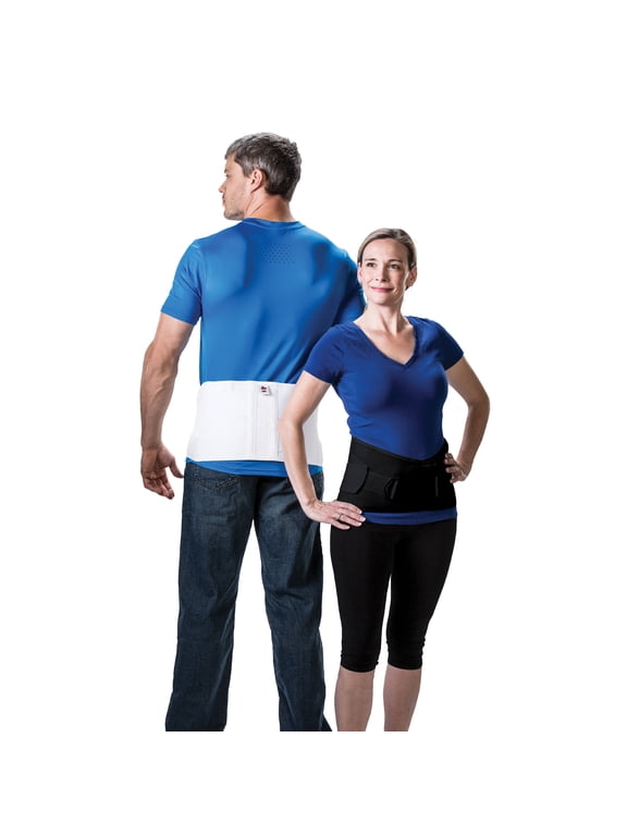 Corfit LS Lumbar Support Back Brace for Back Pain, Men/Women - White, XLarge