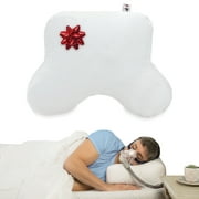 Core Products Double Edge CPAP Pillow, Contoured Comfort Pillow to Reduce Mask Leaks, Pressure Point Soreness - 4" Loft