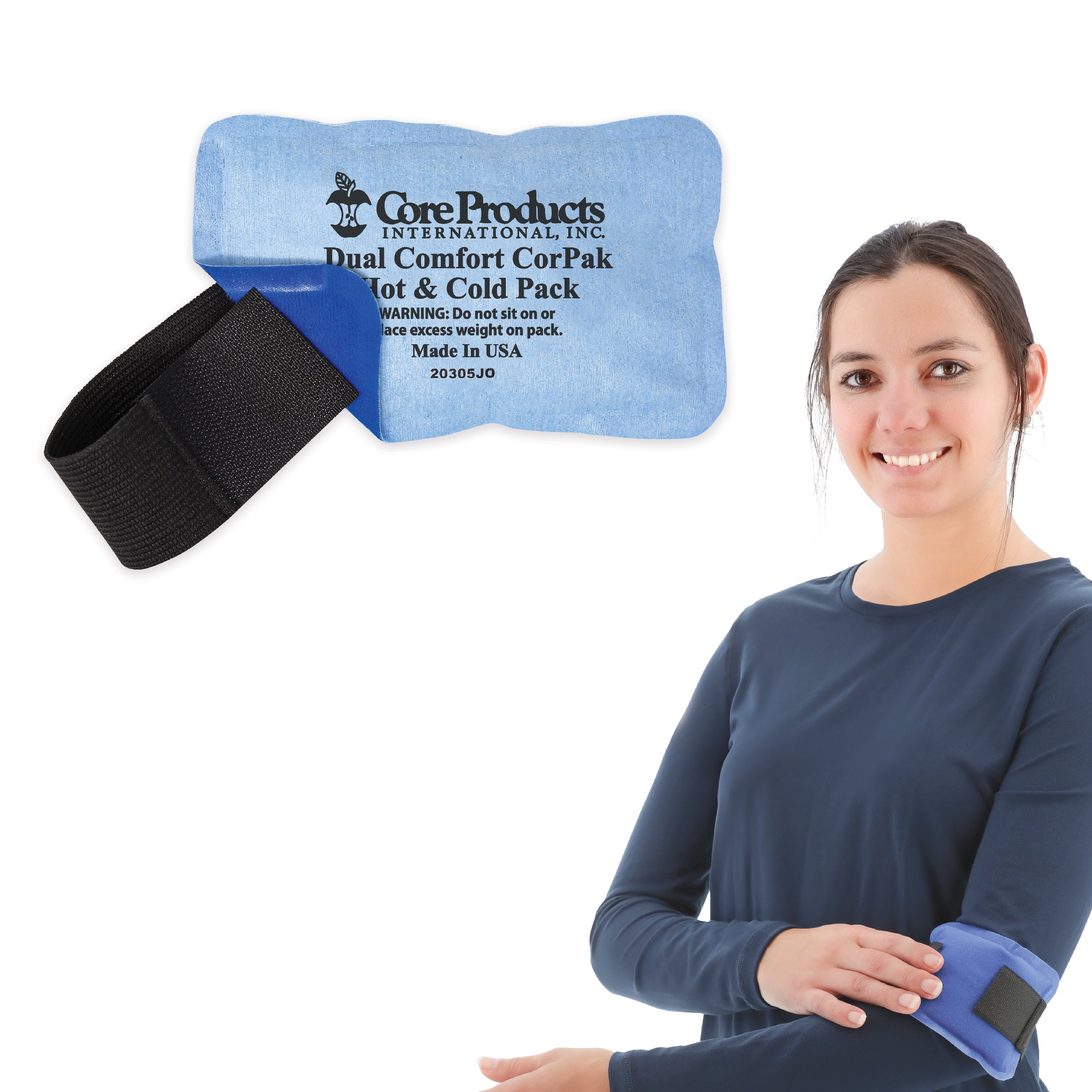Core Products Dual Comfort Soft, Flexible CorPak, Hot & Cold Therapy, Help  Ease Pain- 3 x 5 