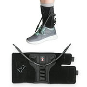 Core Products FootFlexor Foot Drop Brace - Soft Ankle Foot Orthosis AFO for Walking Support - Drop Foot Brace for Men & Women, Medium/Large