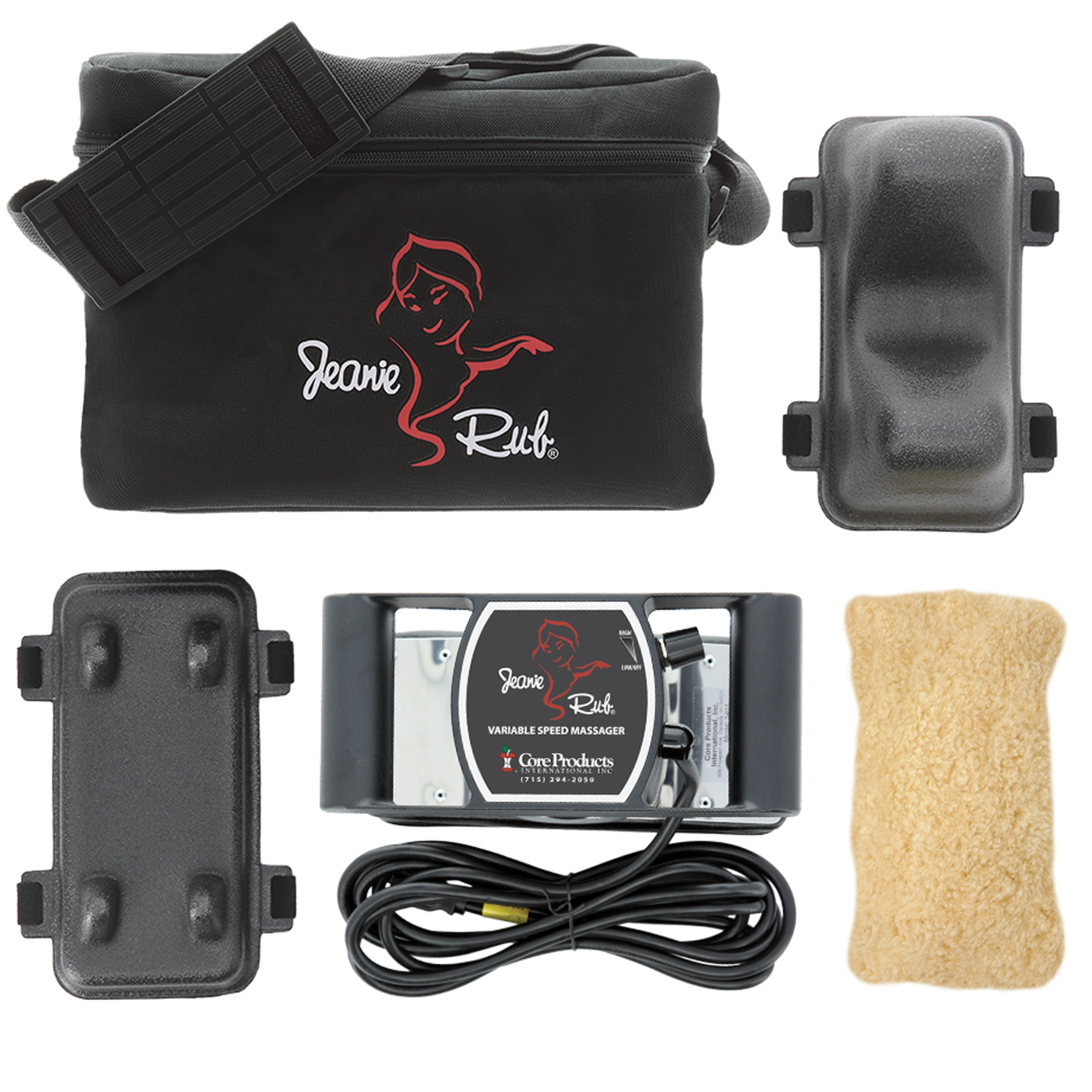 Core Products Jeanie Rub Variable Speed Electric Massager, Full Body