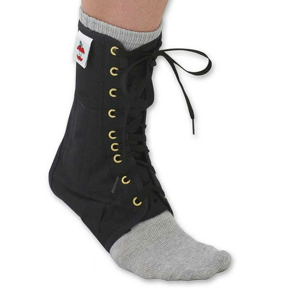 Core Products Lace-Up Ankle Support - Black-MD