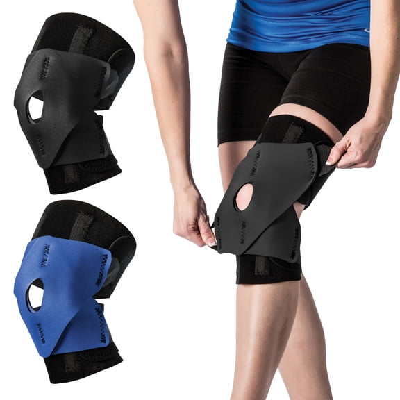 Core Products Performance Wrap, Brace, Knee Support and Stability for Running, Basketball, Weightlifting, Gym, Workout, Water Sports - Large/XLarge