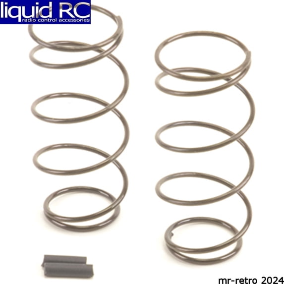 Core RC schCR833 High Response Spring; Med Black - 4.0 Lb/in (Pr)