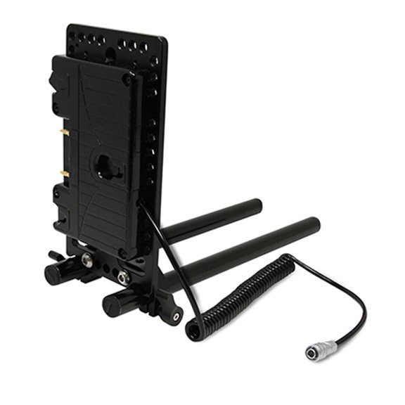 Core SWX Battery Plate with Cheese Plate & 15mm LWS Rod Clamp for BMPCC 6K/4K (Gold Mount)