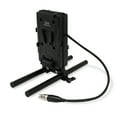 thumbnail image 1 of Core SWX Dual V-Mount Battery Plate with 15mm LWS Rod Clamp and 4-Pin XLR Cable, 1 of 3