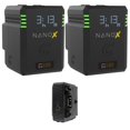 thumbnail image 1 of Core SWX NANOX G150 Micro 150Wh Li-Ion Battery (Gold Mount) Bundle with Core SWX GPM-X2A Mini Dual Travel Battery Charger, 1 of 13