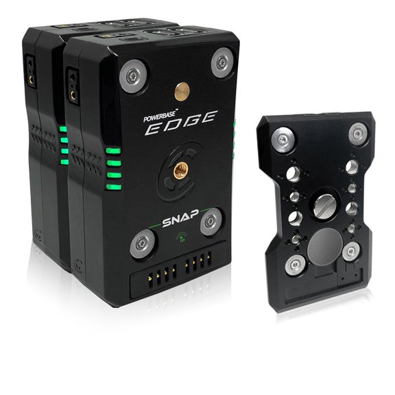 Core SWX Powerbase Edge Snap 49Wh SMART Stacking Battery Pack, Bundle with Quick Release Plate