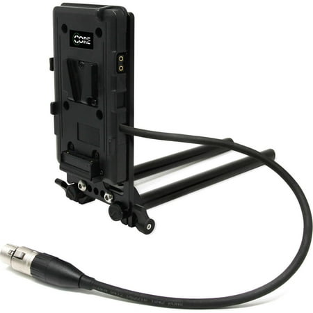 Core SWX V-Mount Battery Plate with Cheese Plate, 15mm LWS Rod Clamp & 4-Pin XLR Cable