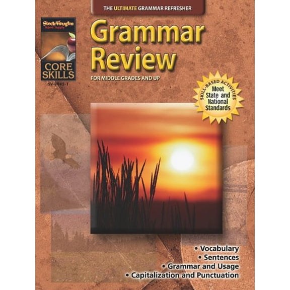 Pre-Owned Language Arts Grammar Review (Steck-vaughn Core Skills) (Paperback) 0739889451 9780739889459