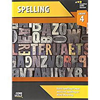 Pre-Owned Core Skills Spelling Workbook Grade 4 (Paperback) 0544267818 9780544267817