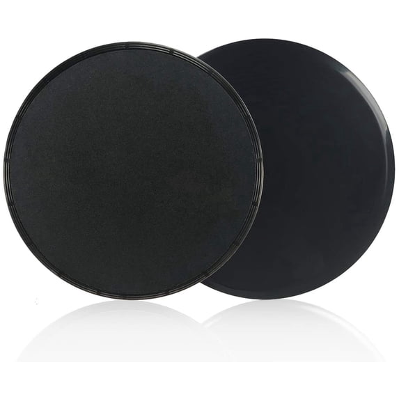Core Sliders, Dual Sided Exercise Gliding Discs, Abdominal Fitness Equipment 2 Pack for Ab & Stretch Strength Core Workouts Sport