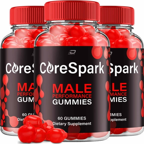 Core Spark Gummies for Men – CoreSpark Male Gummy Natural Blend Reviews, 3 Pack, 180 Gummies