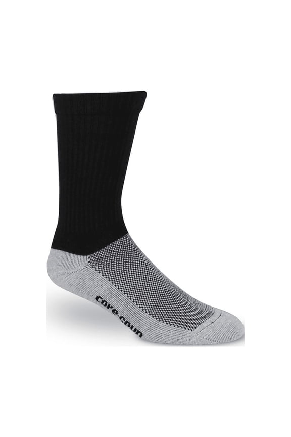 10-15mmHg Light Support Compression Socks - Black/Grey Trendsetter, Medium