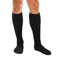 thumbnail image 1 of Core-Spun 20-30mmHg Moderate Graduated Compression Support Knee High Socks (Black, Medium), 1 of 7