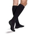 thumbnail image 1 of Core-Spun Moderate Support Cushioned Compression Socks, 20-30mmHg Compression, Black, XX-Large, 1 of 7
