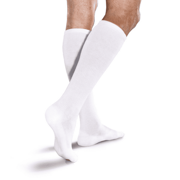 Core-Spun by Therafirm 15-20mmHg Moderate Support Compression Socks - Black/Grey Trendsetter, X-Large