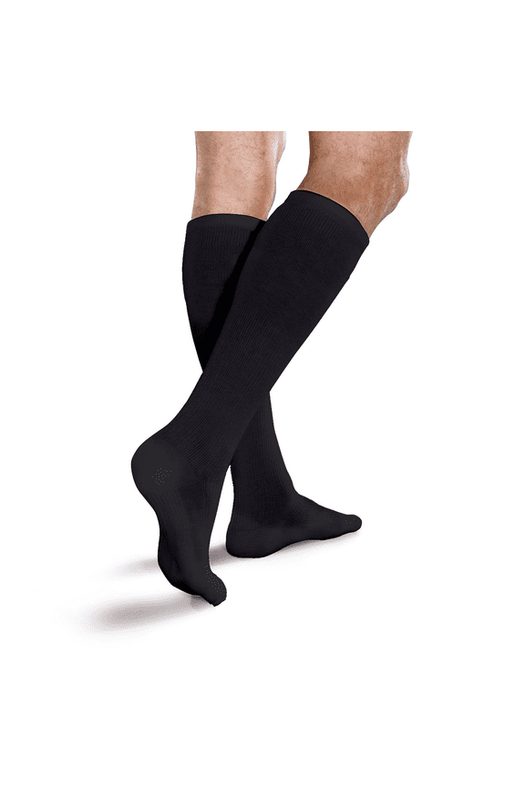 by Therafirm 15-20mmHg Moderate Support Compression Socks - Slate/Grey/Black Argyle, X-Large